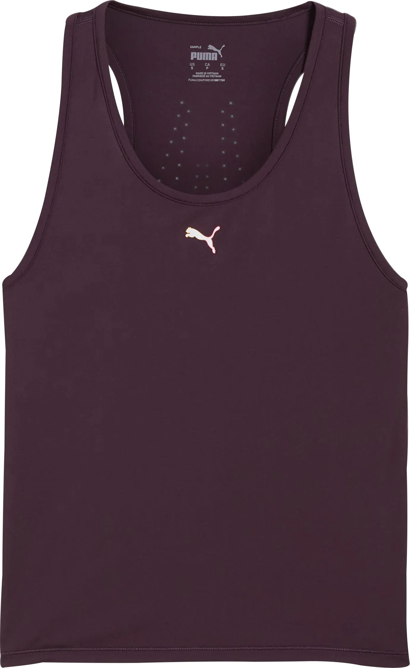 Puma Run Cloudspun Womens Running Vest Tank Top - Purple