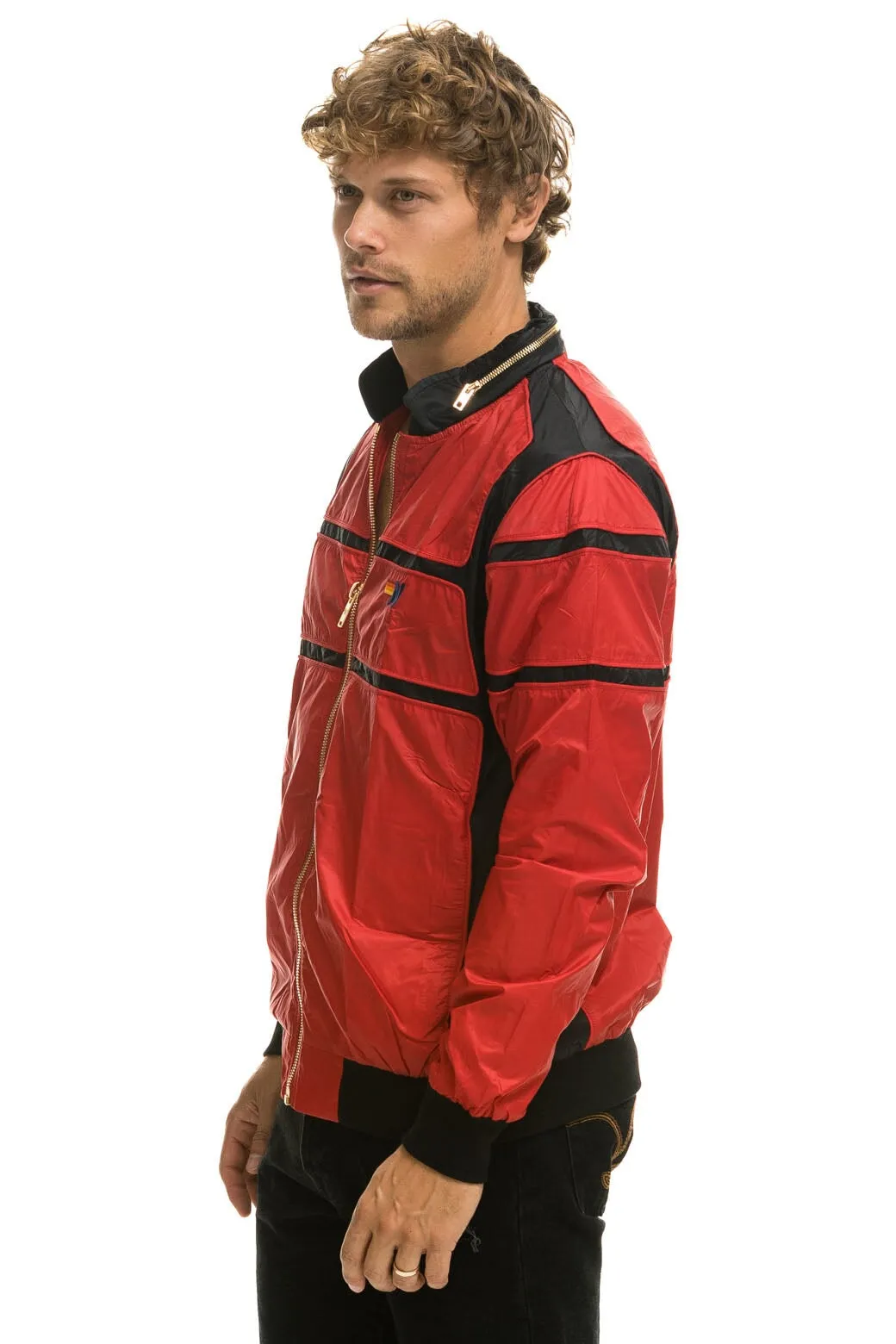 RACER JACKET - CHERRY