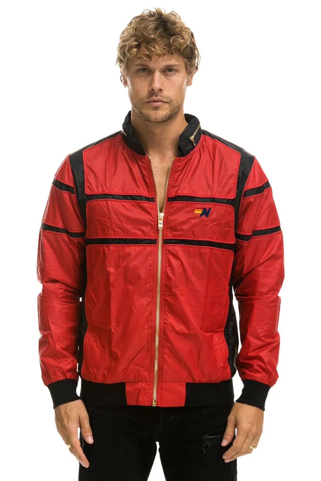 RACER JACKET - CHERRY