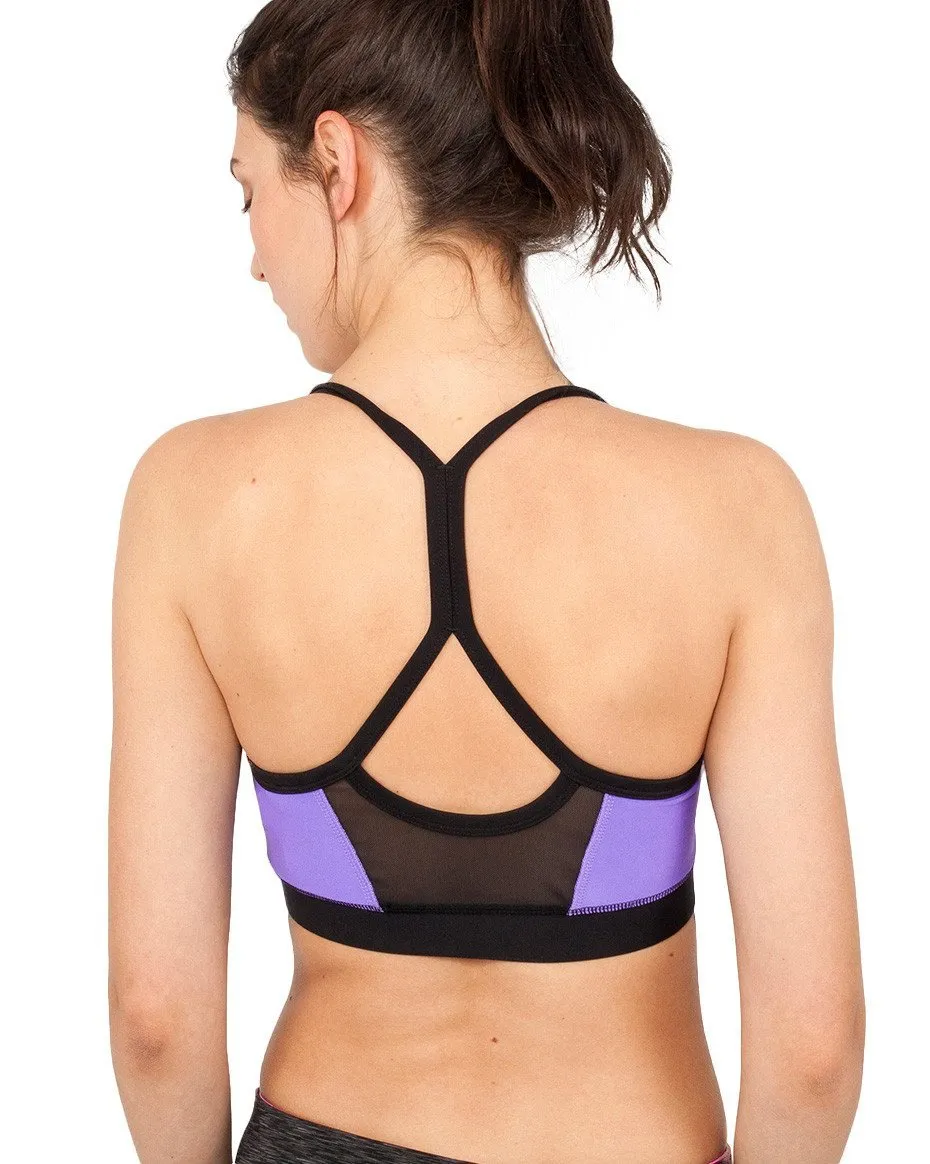 Sharp Simple Strap Bra