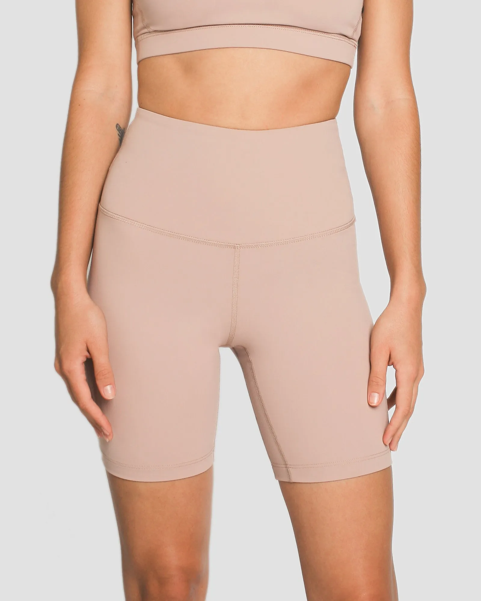 Solo 7" Biker Short Mauve