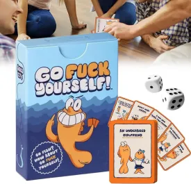 The Adult Go Fish Game, Go Fu*K Yourself-The Go Fish Game of Life's Little Humiliations, A Hilarious Adult Spin On A Classic Card Games, Interactive Fun Family and New Gag Gifts (1 Set)