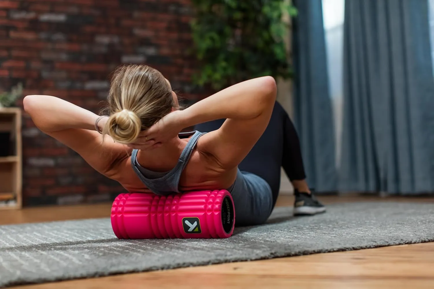 TRIGGERPOINT Performance Therapy Grid Patented Multi-Density Foam Massage Roller
