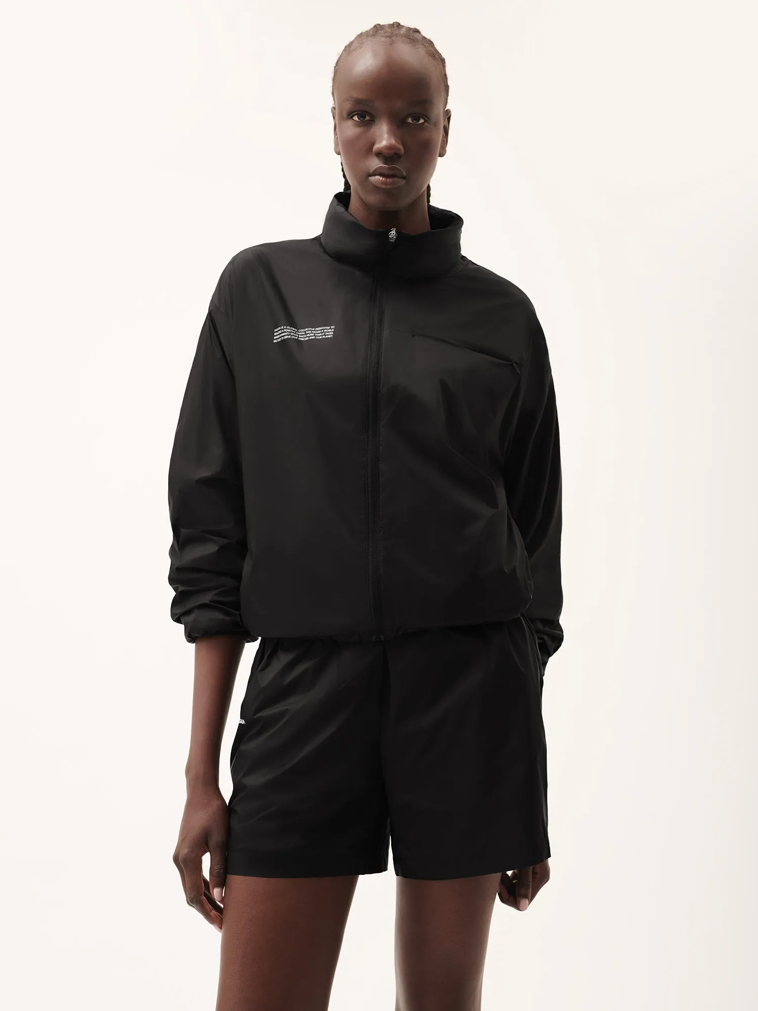 Women's DNA Recycled Nylon Packable Jacket—black