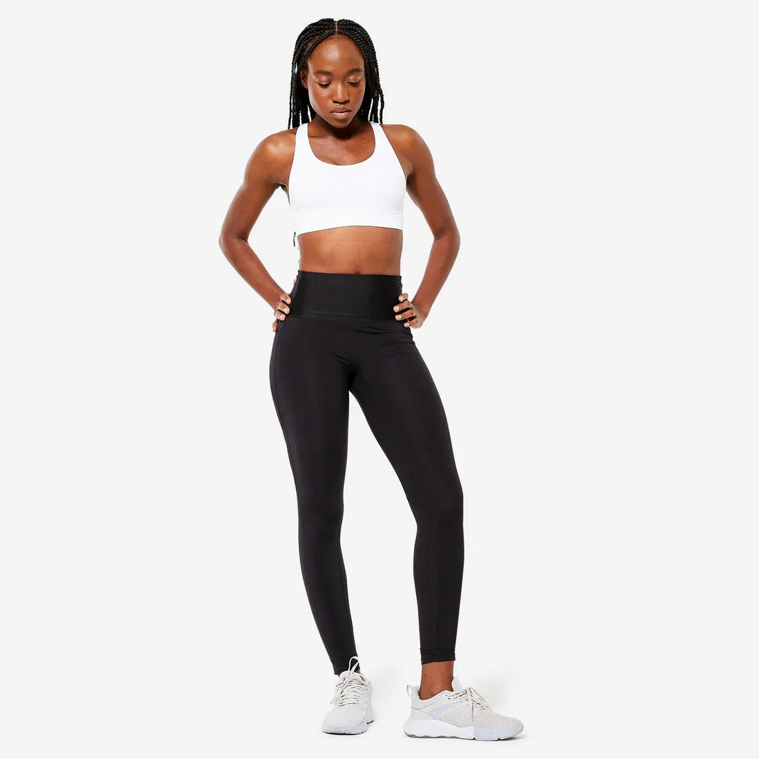 Women's Seamless Muscle Back Medium-Support Sports Bra