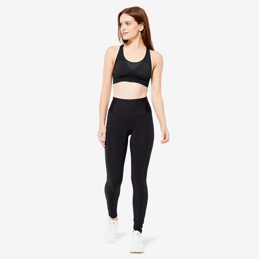 Women's Seamless Muscle Back Medium-Support Sports Bra