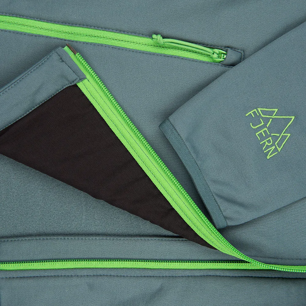 Womens Vandring Stretch Fleece Jacket (Pine/Green)