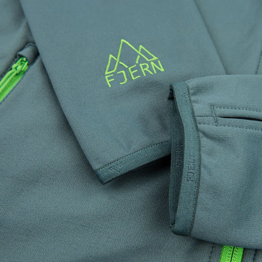 Womens Vandring Stretch Fleece Jacket (Pine/Green)