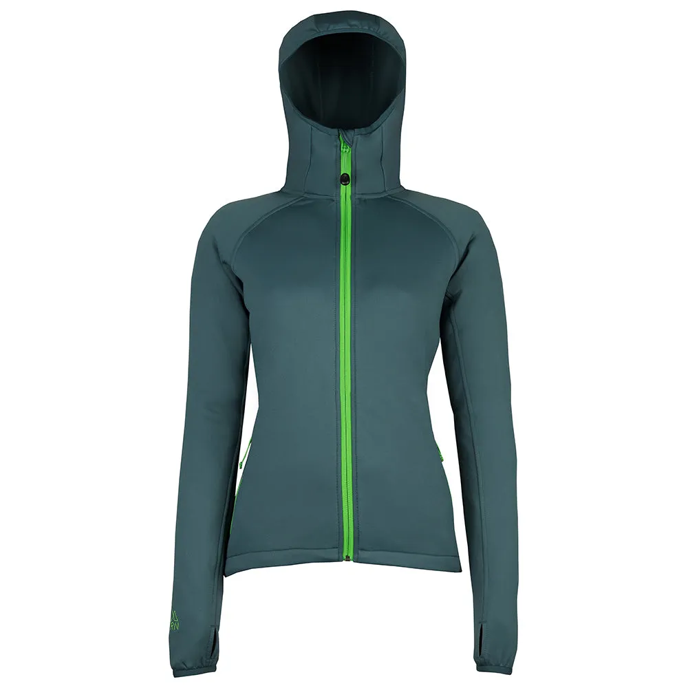 Womens Vandring Stretch Fleece Jacket (Pine/Green)