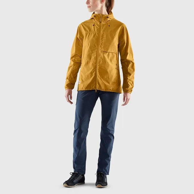 W's High Coast Wind Jacket - Polyamide & Organic cotton