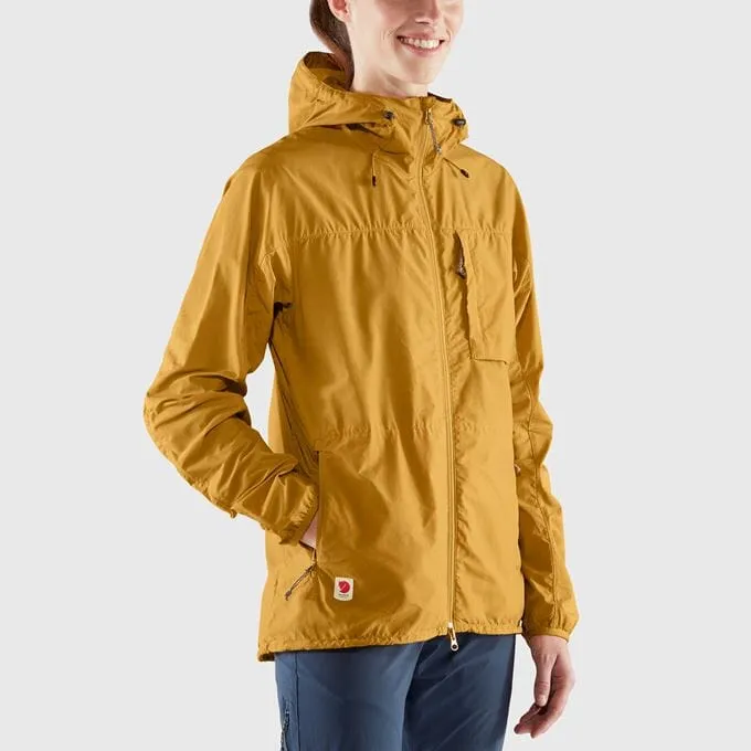 W's High Coast Wind Jacket - Polyamide & Organic cotton