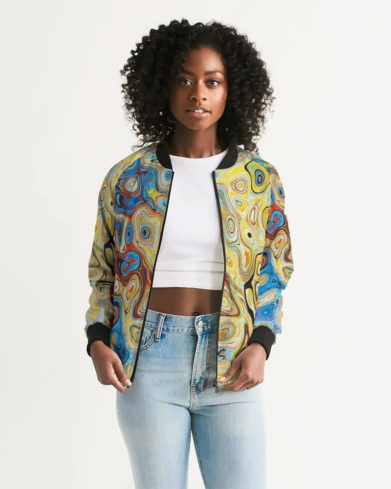 You Like Colors Women's Bomber Jacket