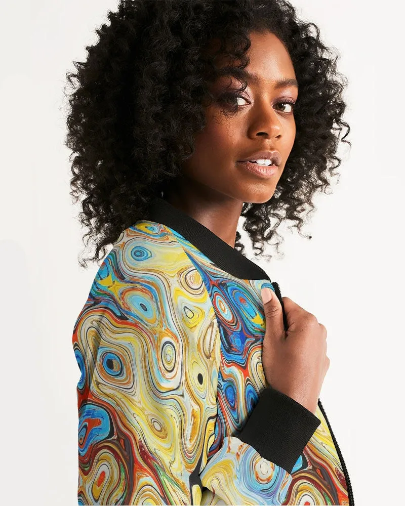 You Like Colors Women's Bomber Jacket