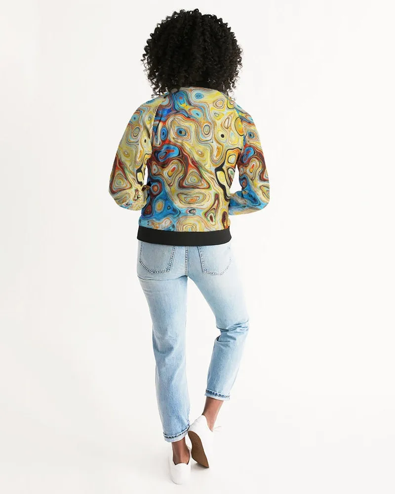 You Like Colors Women's Bomber Jacket