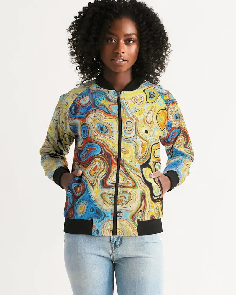 You Like Colors Women's Bomber Jacket