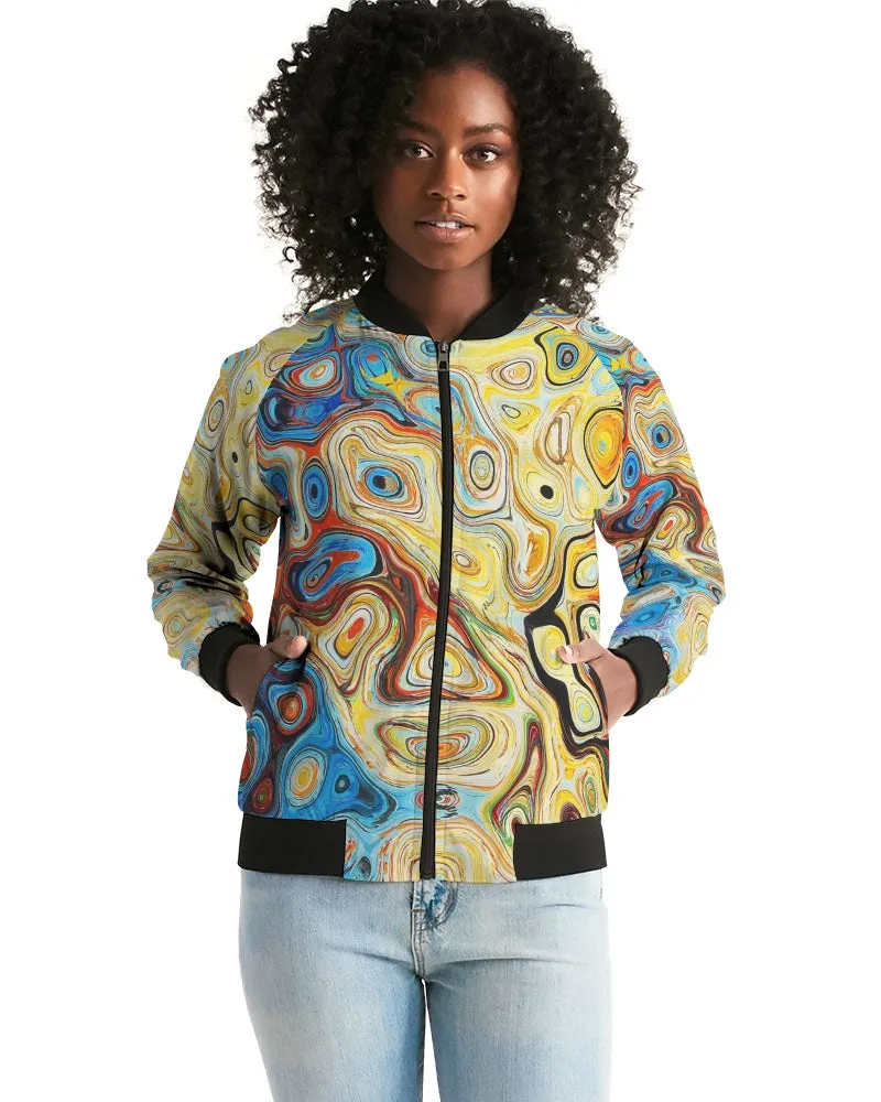You Like Colors Women's Bomber Jacket