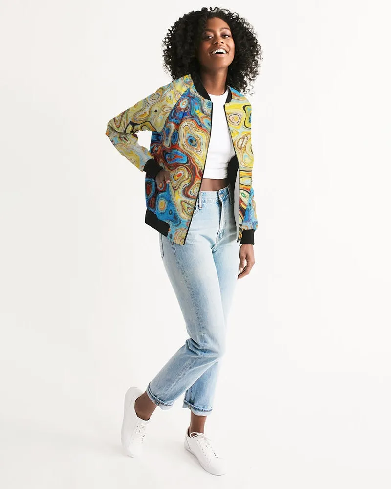 You Like Colors Women's Bomber Jacket